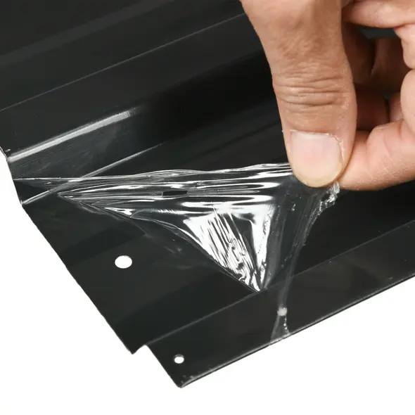 Outsunny Set of 12 Corrugated Steel Roof Sheet Panels - Dark Grey - 8