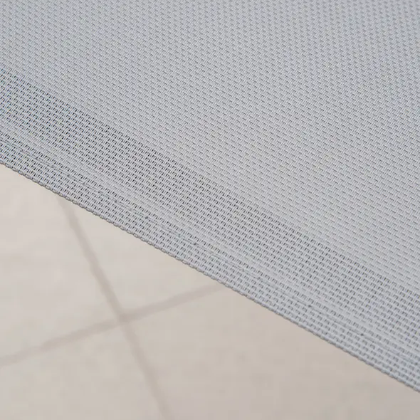 Outsunny Set of Four Stackable Mesh Seat Chairs - Dark Grey - 9