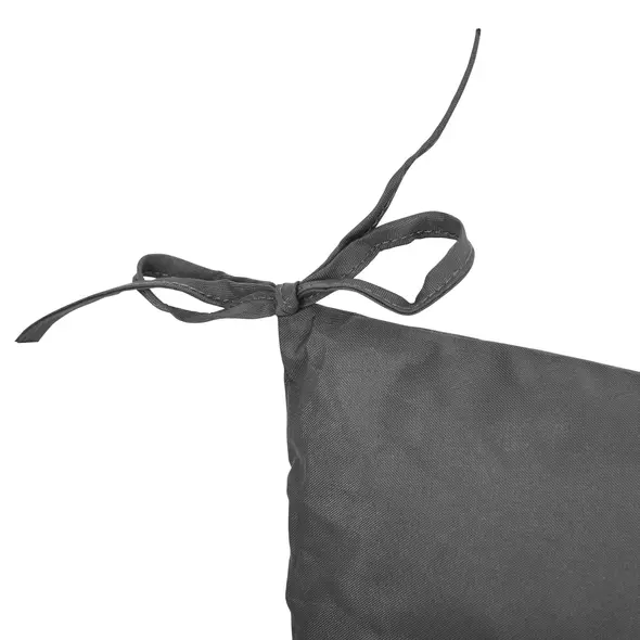 Outsunny Set of Two Outdoor Seat Cushions - Dark Grey - 7