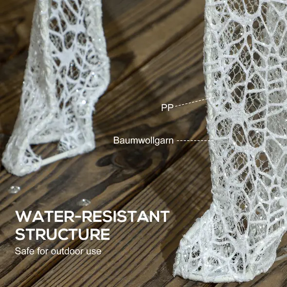 Outsunny Three-Piece LED Light Reindeer Christmas Decoration - 6