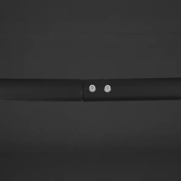 Outsunny Three-Seater Garden Swing Chair, with Canopy - Black - 9