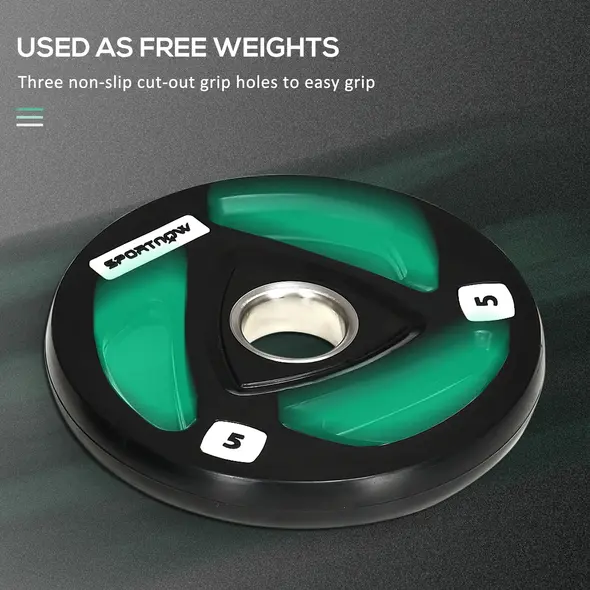 SPORTNOW Tib Bar with 2 x 5kg&2 x 10kg Olympic Weight Plates, Tibialis Trainer Calf Raise Machine for Shin Splints and Knee Pain Relief, for Home, Gym, Lifting and Strength Training - 7