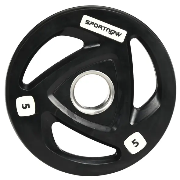 SPORTNOW Cable Machine Pulley System with 2 x 5kg Weight Plates, Lat Pull Down System with Loading Weight for Home Gym Biceps Triceps Arm Shoulder Back Training - 9