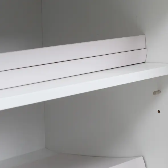 Vinsetto Printer Stand Mobile Printer Cabinet with Storage, Open Shelf, Drawer for Home Office, 60cm x 39cm x 80cm, White - 8