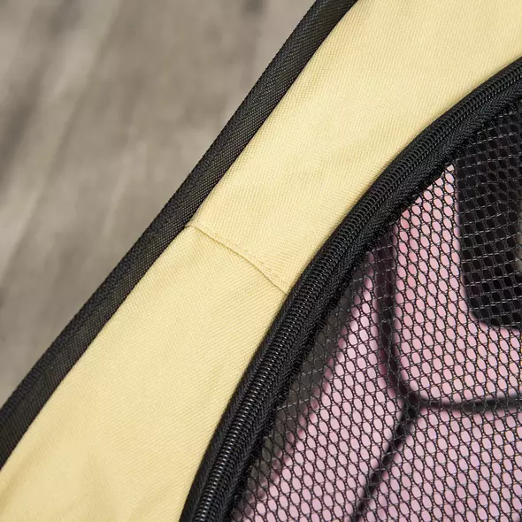 PawHut Fabric Pet Whelping Box Dog Cat Puppy Playpen Rabbit Guinea Pig Play Pen in Pink With Carry Bag Small Dia 90 x 41Hcm - 9