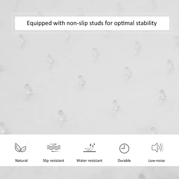 HOMCOM Office Chair Mat for Carpeted Floor, 90 x 120 cm Clear Computer Desk Chair Mat, BPA and Phthalate Free, Non-Slip Floor Protector for Home Office - 5