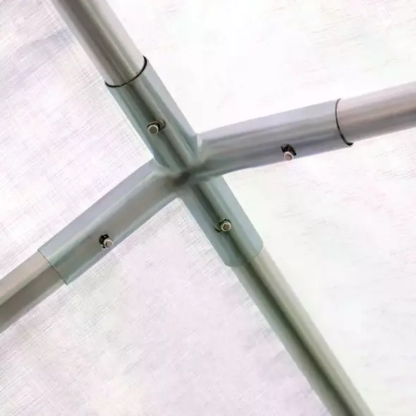 Outsunny 6m x 4m Heavy Duty Garden Gazebo for Parties, Wedding and Events, White - 9