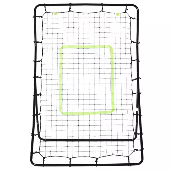 HOMCOM Rebounder Net Playback Game Spot Target Ball Rebounders Training Equipment Play Teaching - 9