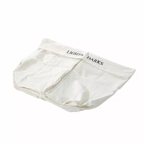 HOMCOM 100L Collapsible Natural Wood  Laundry Hamper Organizer Clothes Washing Basket Bin Storage Box w/Lid Removable Lining 52x32x63cm, Wood Color - 9