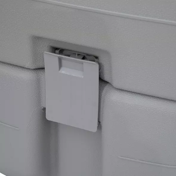 Outsunny Portable Camping Toilet,  20L Flushable Porta Potty with 2 Detachable Tanks and Double Seal Valve for Travel Fishing Festival Campsite - 9