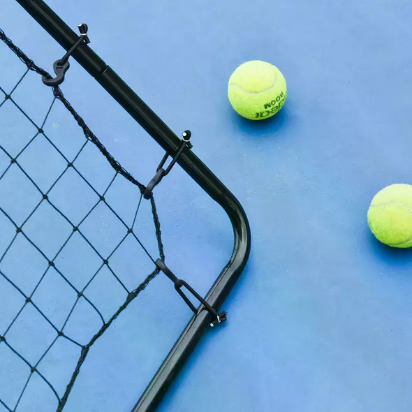 HOMCOM Rebounder Net Playback Game Spot Target Ball Rebounders Training Equipment Play Teaching - 5