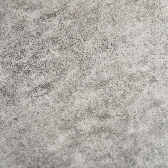 HOMCOM Side Table, 3 Tier End Table with Open Storage Shelves for Living Room, Bedroom, Cement Colour - 7