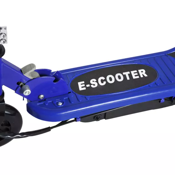 HOMCOM Folding Electric Kids Scooter Ride on Age 7-14, Blue/Black - 8