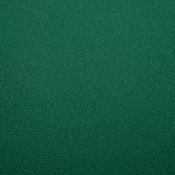 HOMCOM 8 Player Folding Games Poker Table with Chip Cup Holder Steel Base Felt Top Octagon Blackjack Green - 7