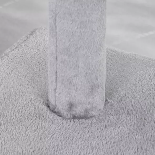 PawHut 96cm Cat Tree for Indoor Cats Condo Sisal Scratching Post Cat Tower Kitten Play House Dangling Ball Activity Center Furniture Grey - 9