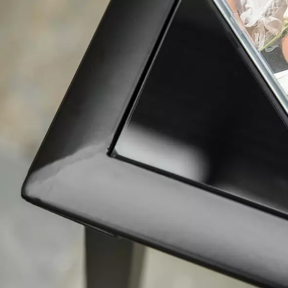 Outsunny 3 Pieces Sun Lounger Chair Set, Metal Frame Garden Outdoor Sunbathing Chair with Side Table and Armrest, Grey - 8