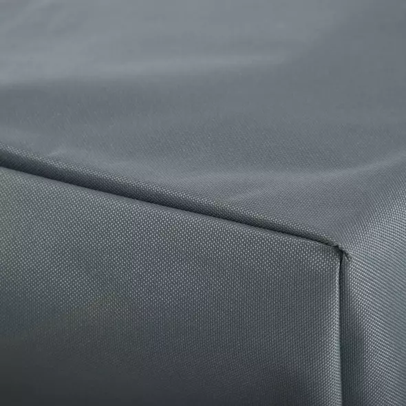 Outsunny Rectangular Patio Furniture Cover for Chairs Water UV Resistant Protection 600D Oxford Fabric Rattan Lounge Clean Cover, 200 x 86 x 82cm - 9