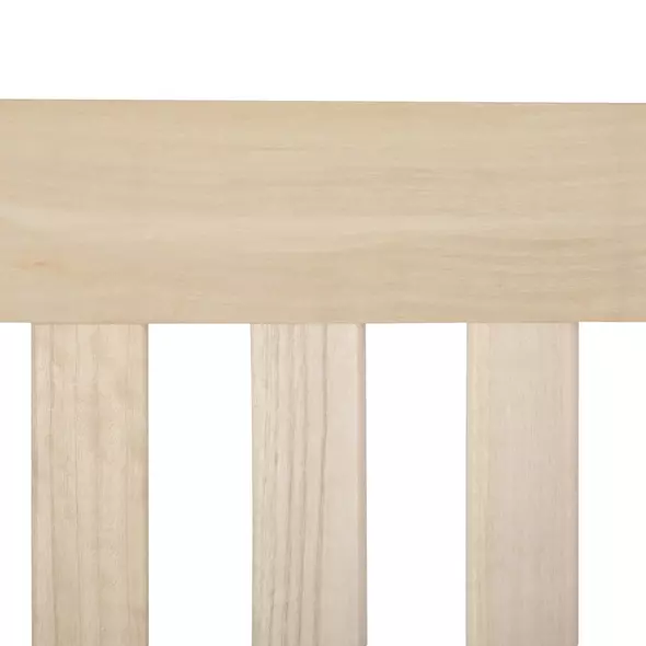 Outsunny Outdoor Wooden Swing Bench 2-Seater Porch Swing Chair Hanging Hammock Garden Furniture, Natural - 8