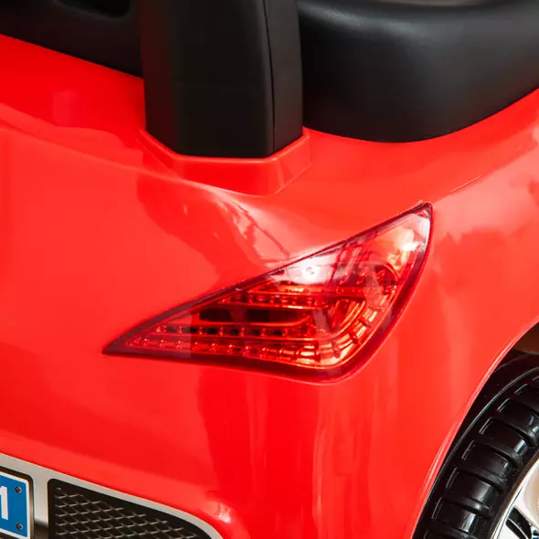 HOMCOM Ride on Car Baby Toddler Walker Foot to Floor Sliding Car Slider, Red - 9