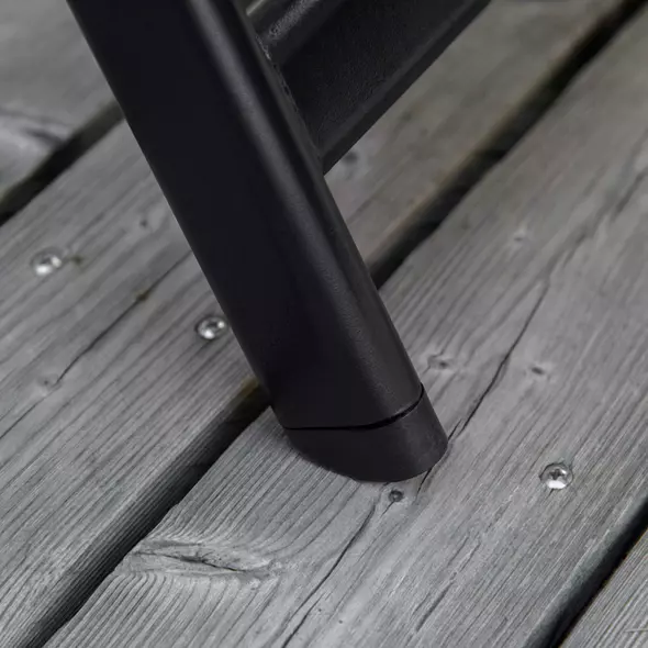 Outdoor Set of 2 Outdoor Sun Lounger 10-Position Adjustable Texteline Folding Reclining Chairs with Footrest for Patio Garden, Beige - 8