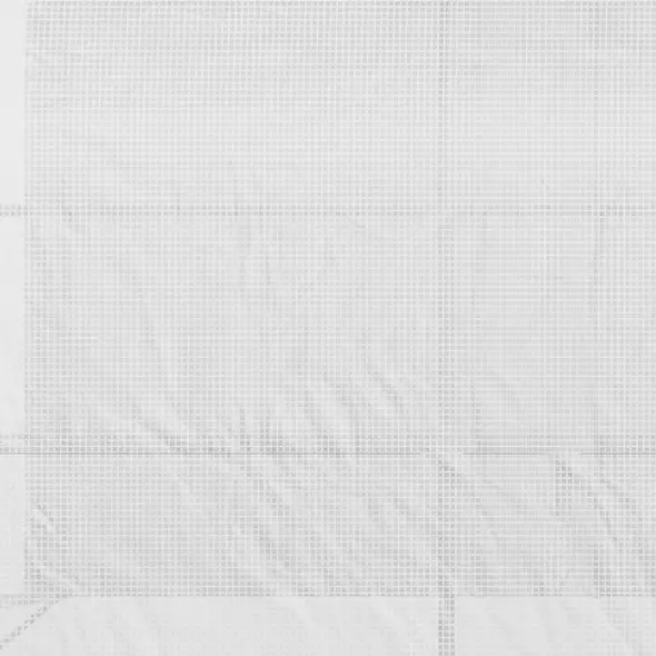 Outsunny Outdoor Walk-In Greenhouse, Plant Nursery with Zippered Doors, PE Cover and 3-Tier Shelves, White, 300 x 150 x 213 cm - 9