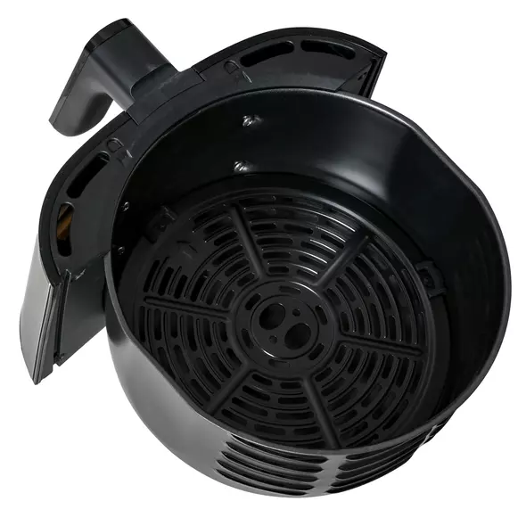 HOMCOM 4.5L Air Fryer, 1500W Air Fryer Oven with Rapid Air Circulation, Adjustable Temperature, Timer and Nonstick Basket for Oil Less or Low Fat Cooking, Black - 8