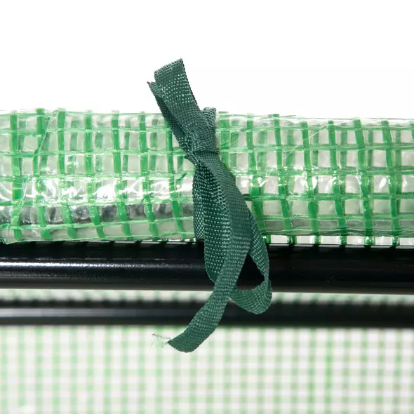 Outsunny Mini Greenhouse, Small Plant Grow House for Outdoor with Durable PE Cover, Observation Windows, 120 x 60 x 60 cm, Green - 8